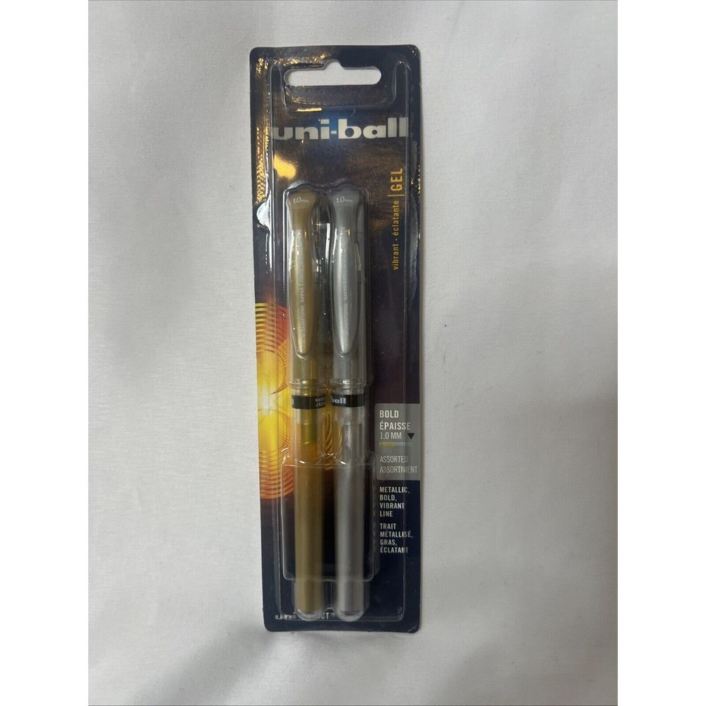 Uni-ball GEL Impact Bold Metallic 1.0 mm Assorted Vibrant Line 2011